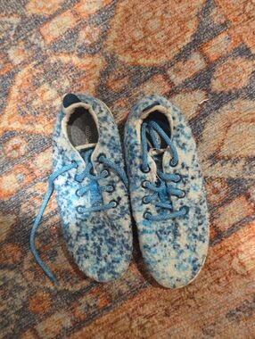 allbirds Blue Speckled Wool Runners